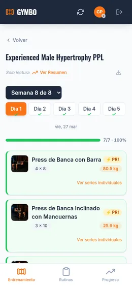 Registrando una serie